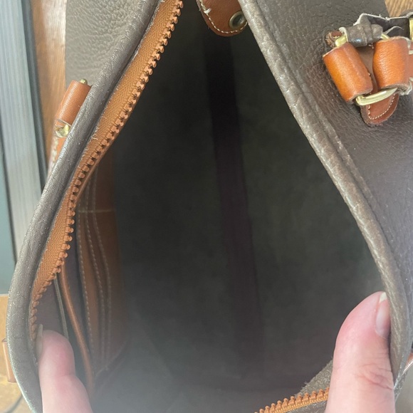 Vintage Dooney and Bourke large satchel bag with Shoulder Strap - Picture 12 of 15